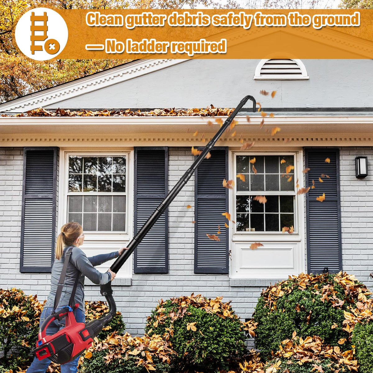 Leaf Blower Attachment with Reflector W387646