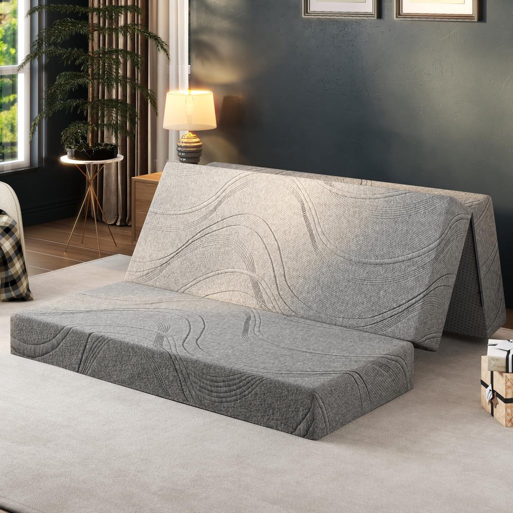 4 Inch Memory Foam Foldable Mattress O457